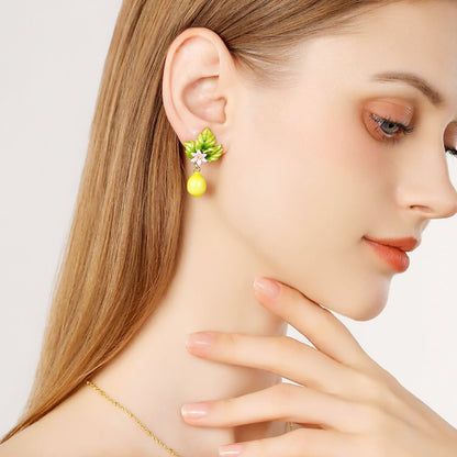 Lemon Earrings