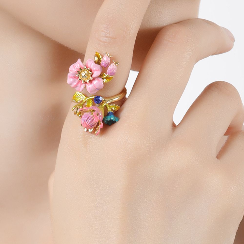 Tropical Flower Ring