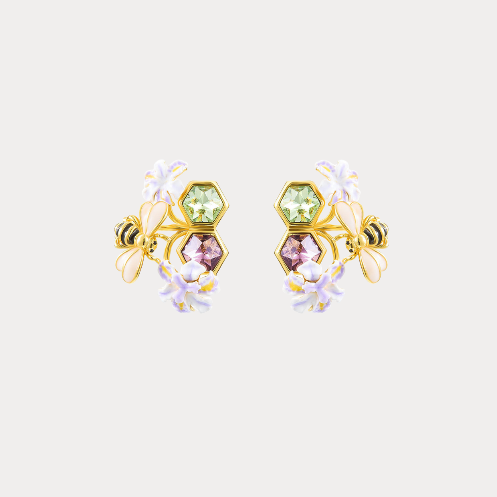 Honey Bee Earrings