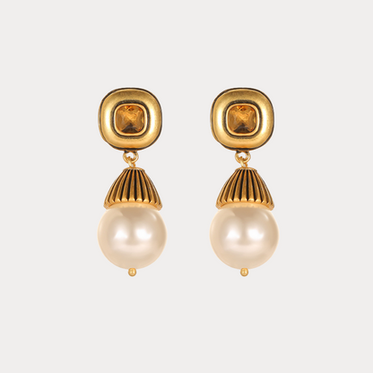 Vintage Pearl Earrings