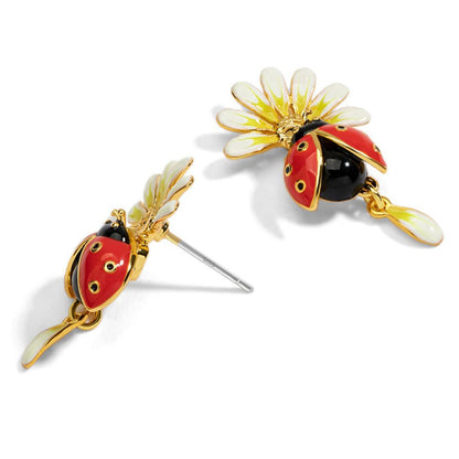 Daisy & Ladybug Earring