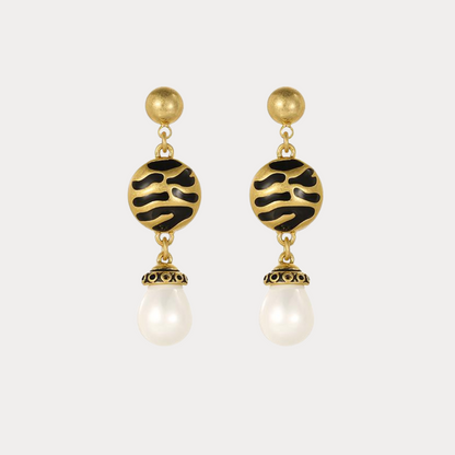 Vintage Stripe Earrings