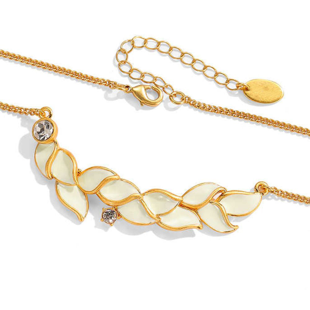 Golden Leaf Necklace