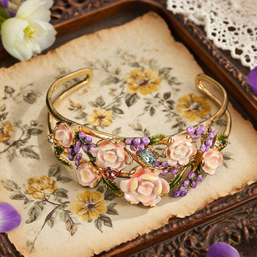 Lavender Bangle Bracelet