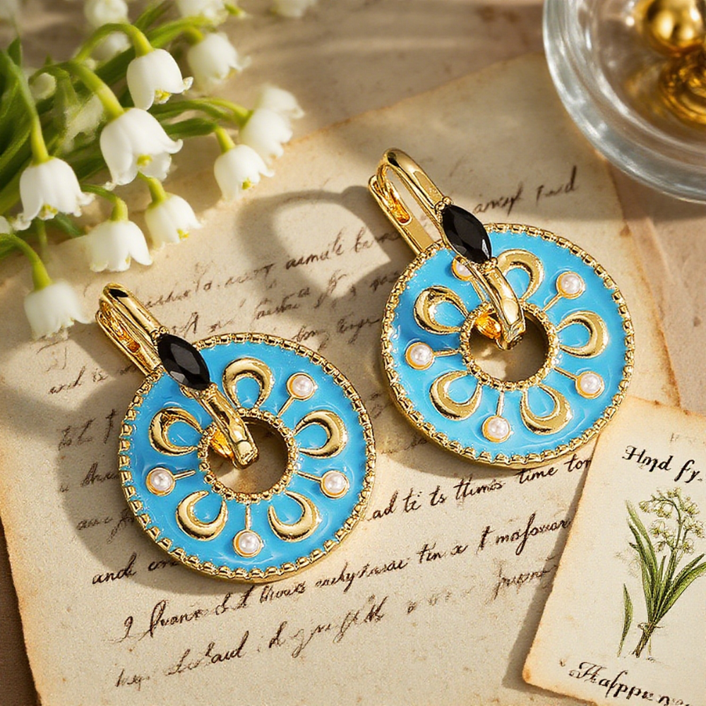 Azure Drop Earrings