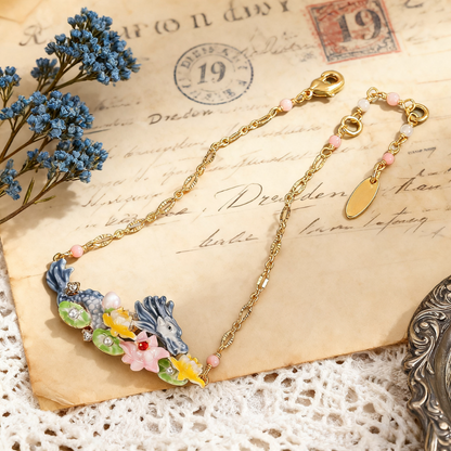 Dragon Lotus Bracelet