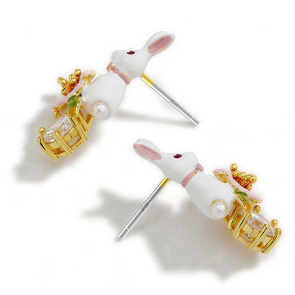 Rabbit Blossom Earring