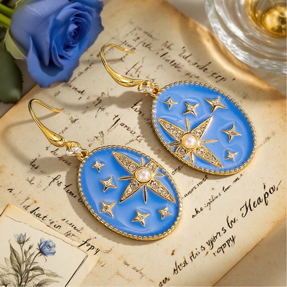 Star Drop Earrings