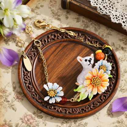 Dog Daisy Bracelet