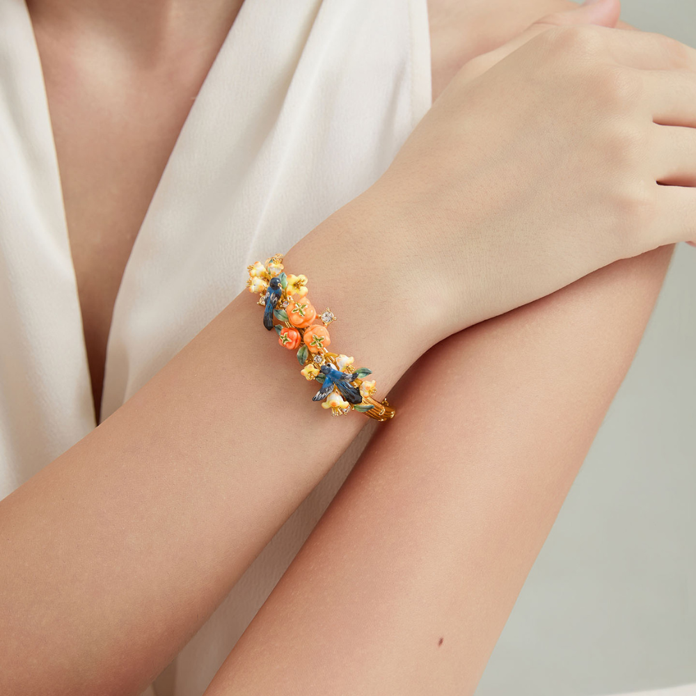 Persimmon Magpie Bracelet