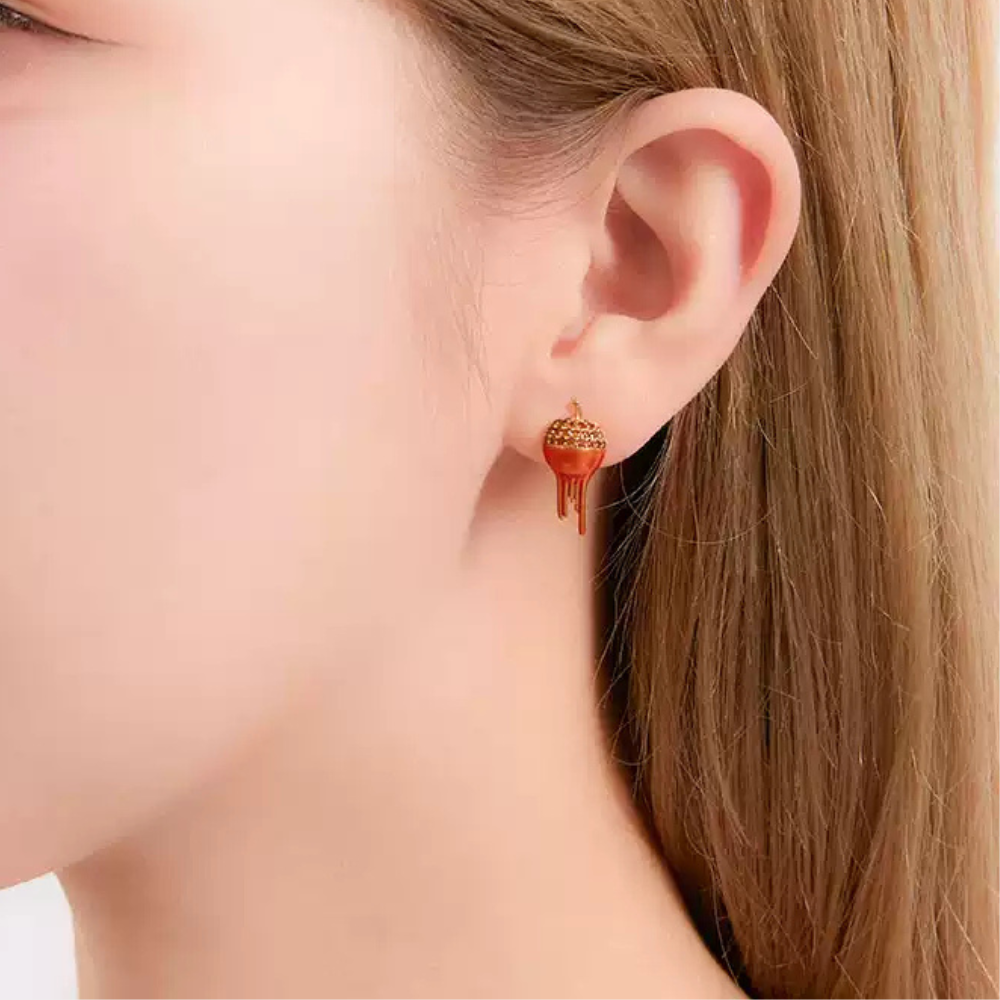 Apple Stud Earrings