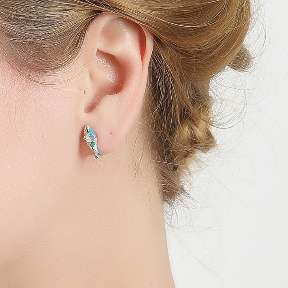 Dolphin Studs Earring