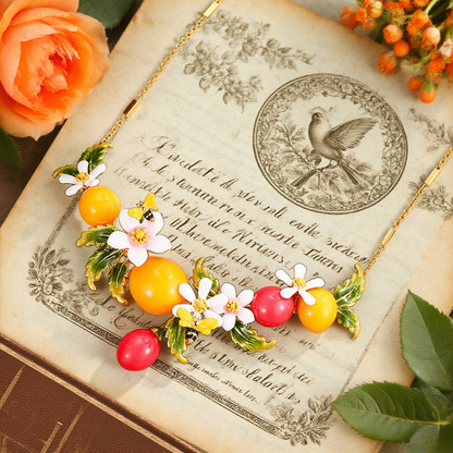 Cherry Tomato Necklace