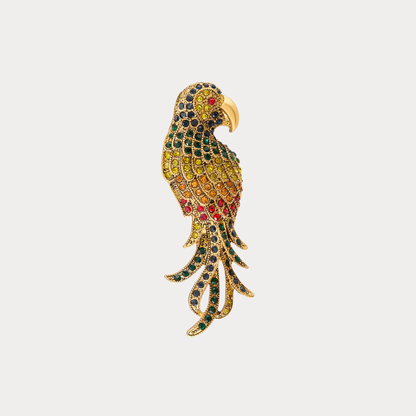 Vintage Parrot Brooch