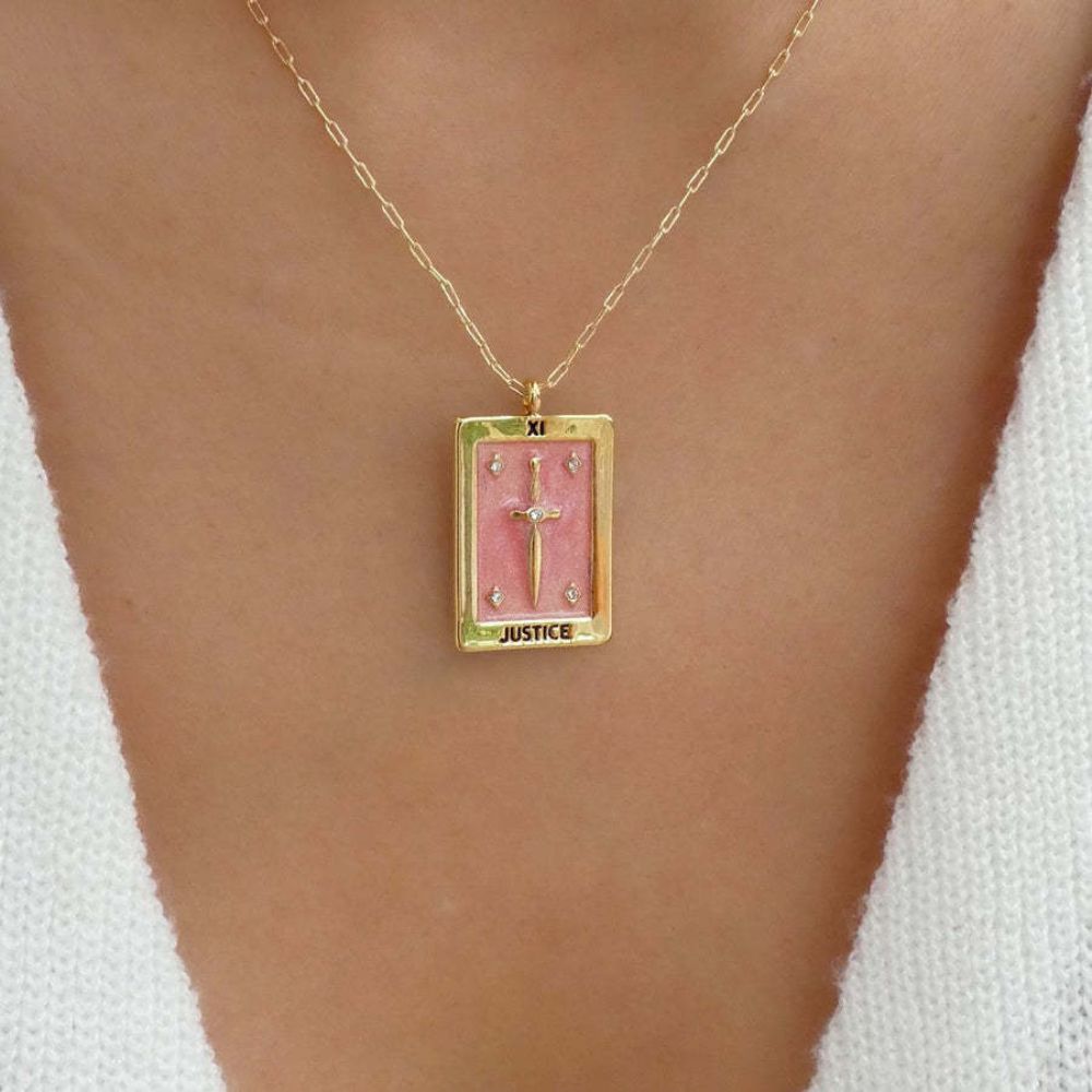 Tarot Card Necklace