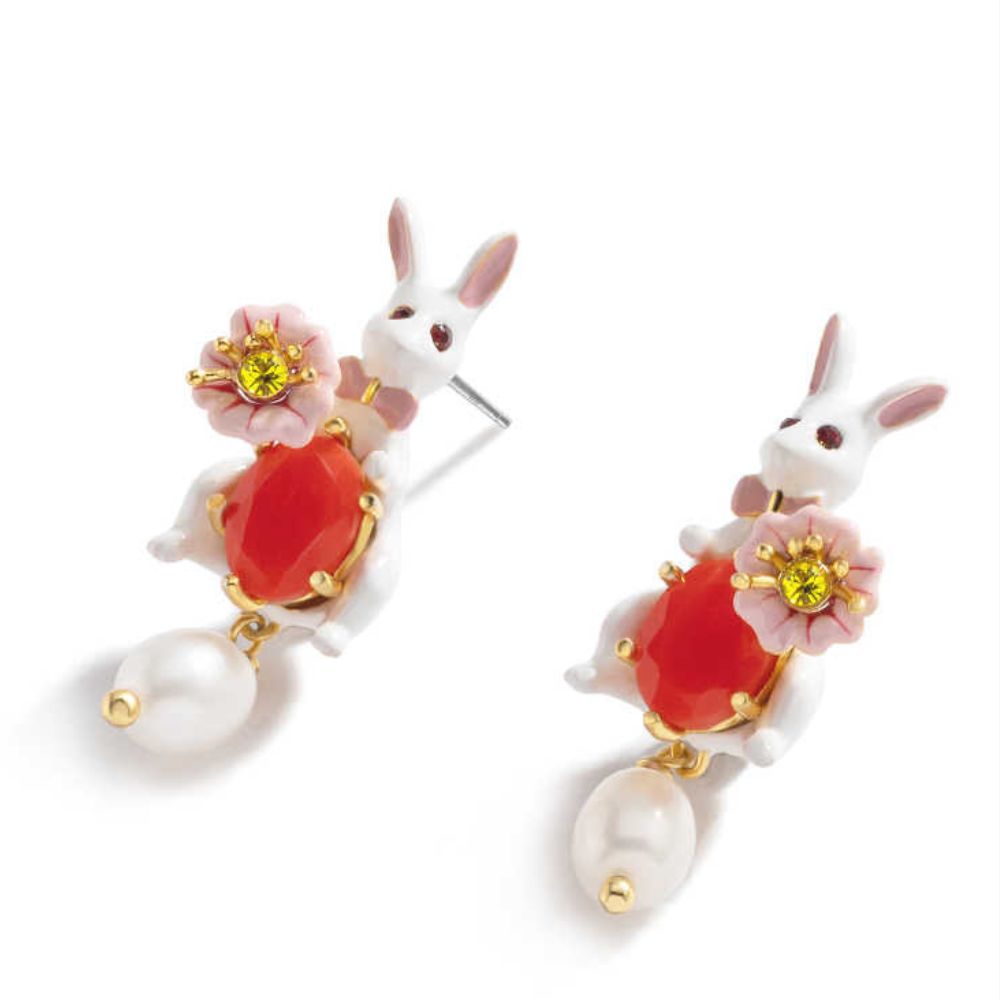 Rabbit Drop Earring