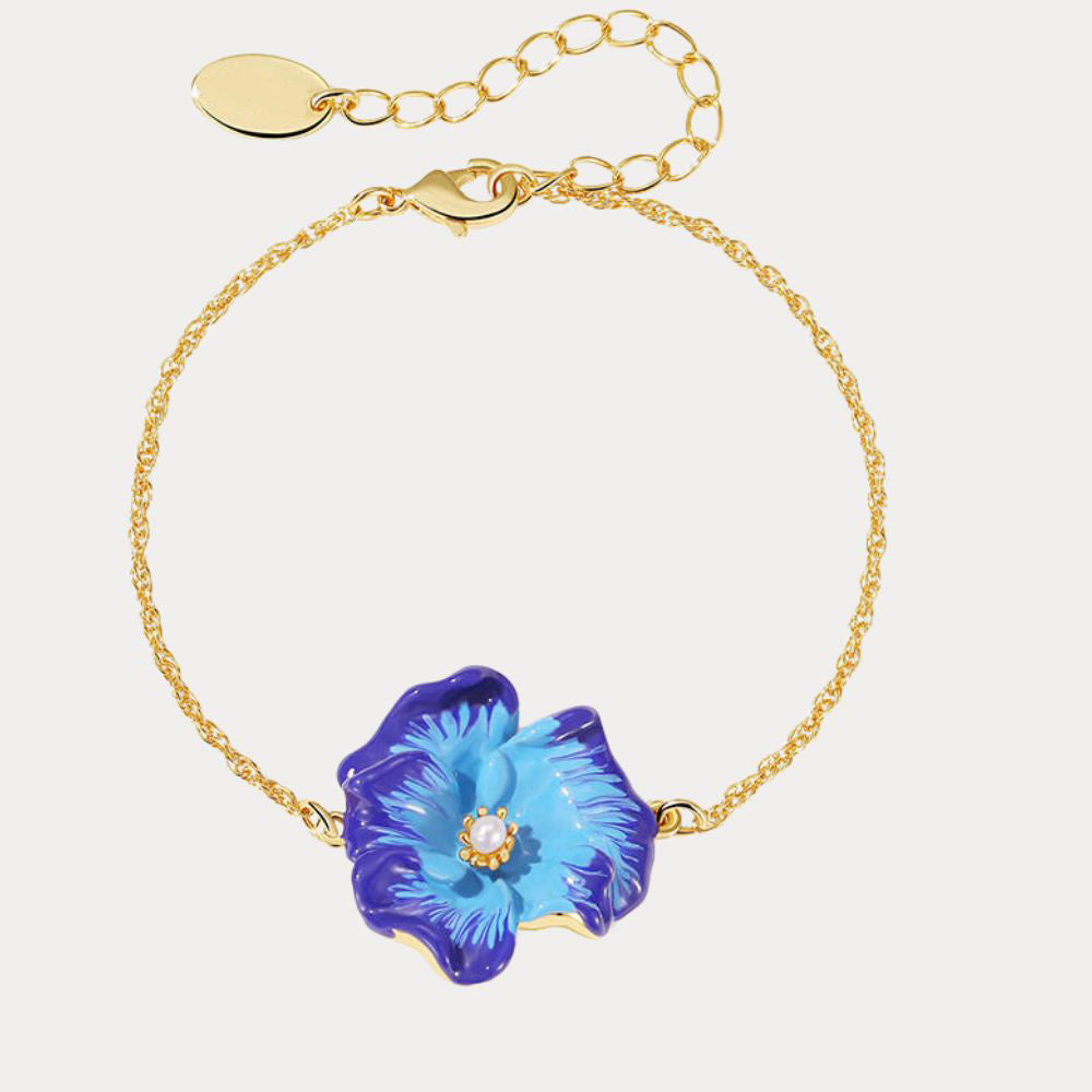 Corn Poppy Bracelet