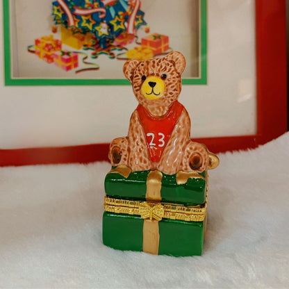 Teddy Bear Trinket Box