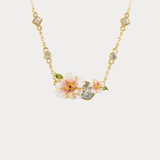 Peach Blossom Necklace