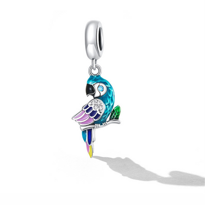 Parrot Pendant Necklace