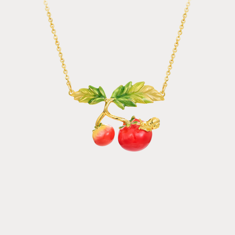 Tomato Necklace