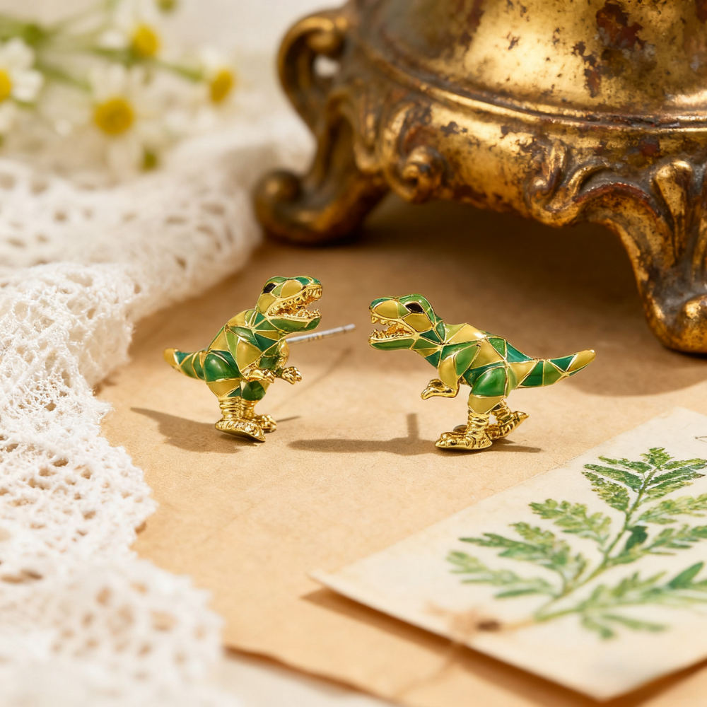 Little Dinosaur Earrings