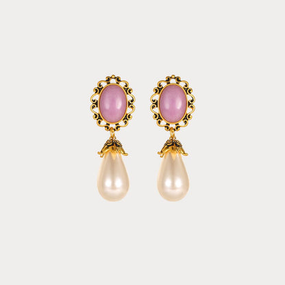 Vintage Pearl Drop Earrings