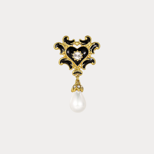 Vintage Noir Brooch