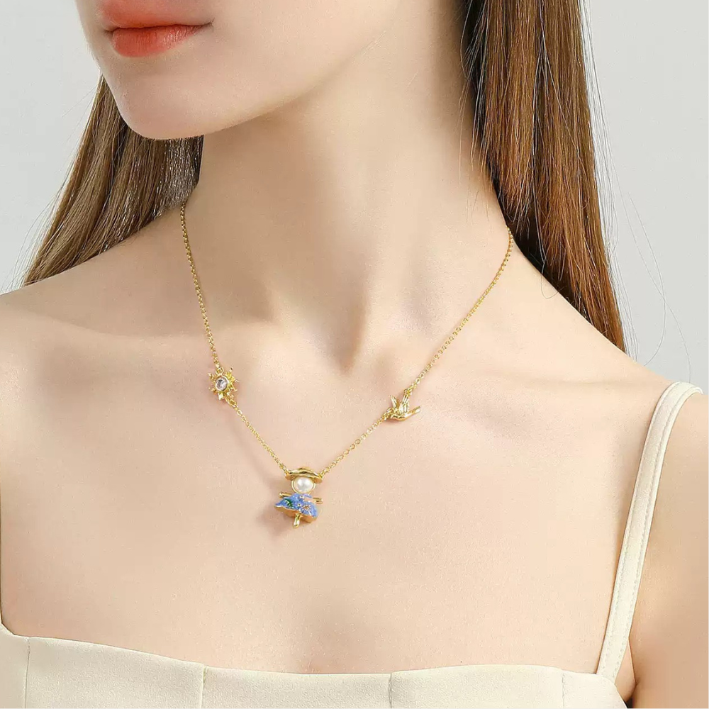 Scarecrow Necklace