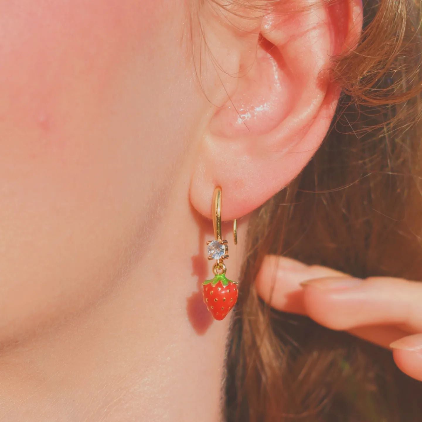 Strawberry Earrings