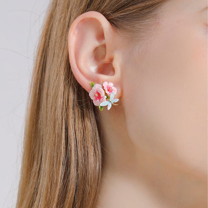 Hibiscus Earrings