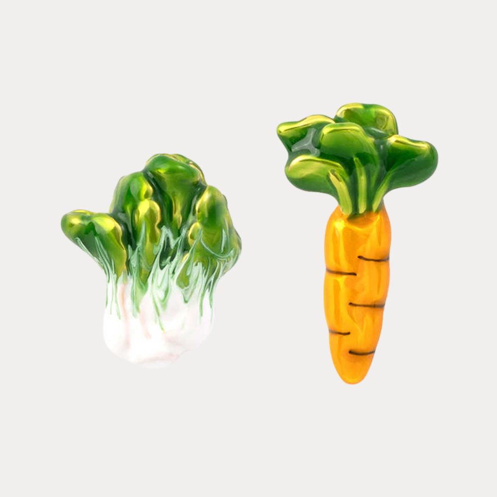 Vegetable Earrings Set