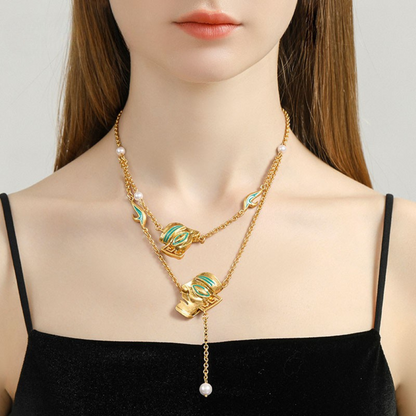 Bronze Echoes Necklace