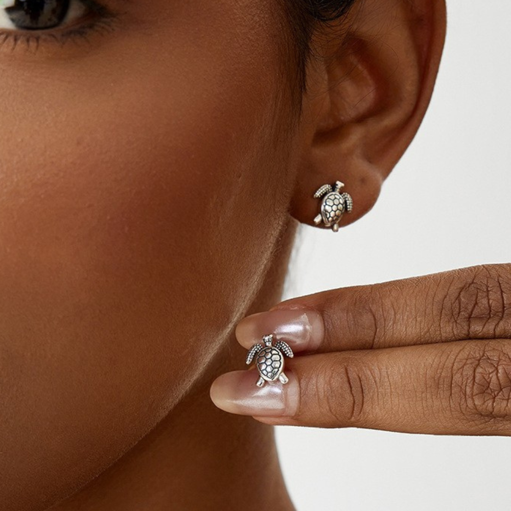Turtle Stud Earrings
