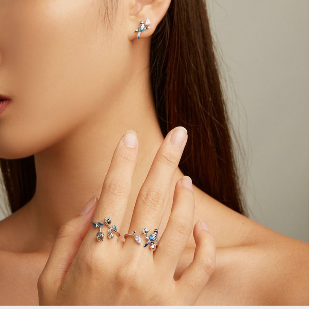 Blue Bird Ring