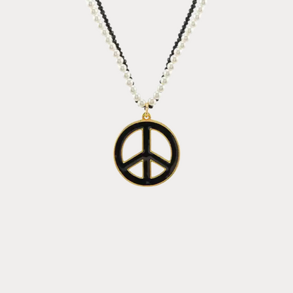 Symbol of Peace Layered Necklace