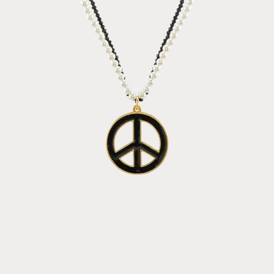 Symbol of Peace Layered Necklace