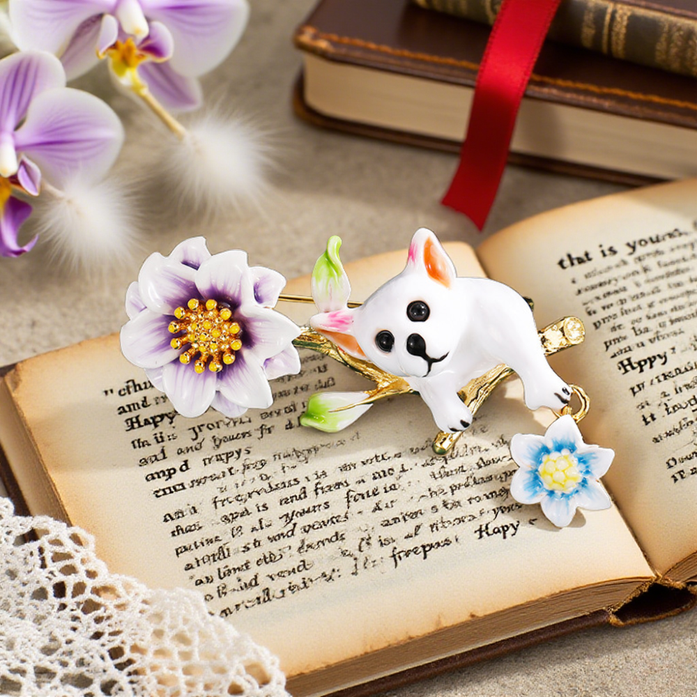Dog Brooch