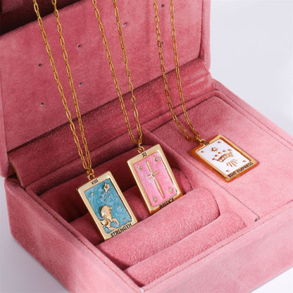 Tarot Card Necklace