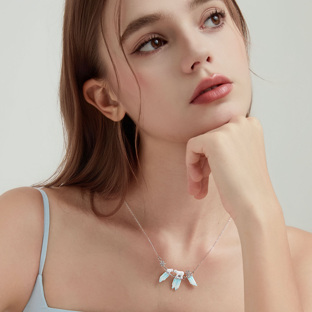 Polar Bear Necklace