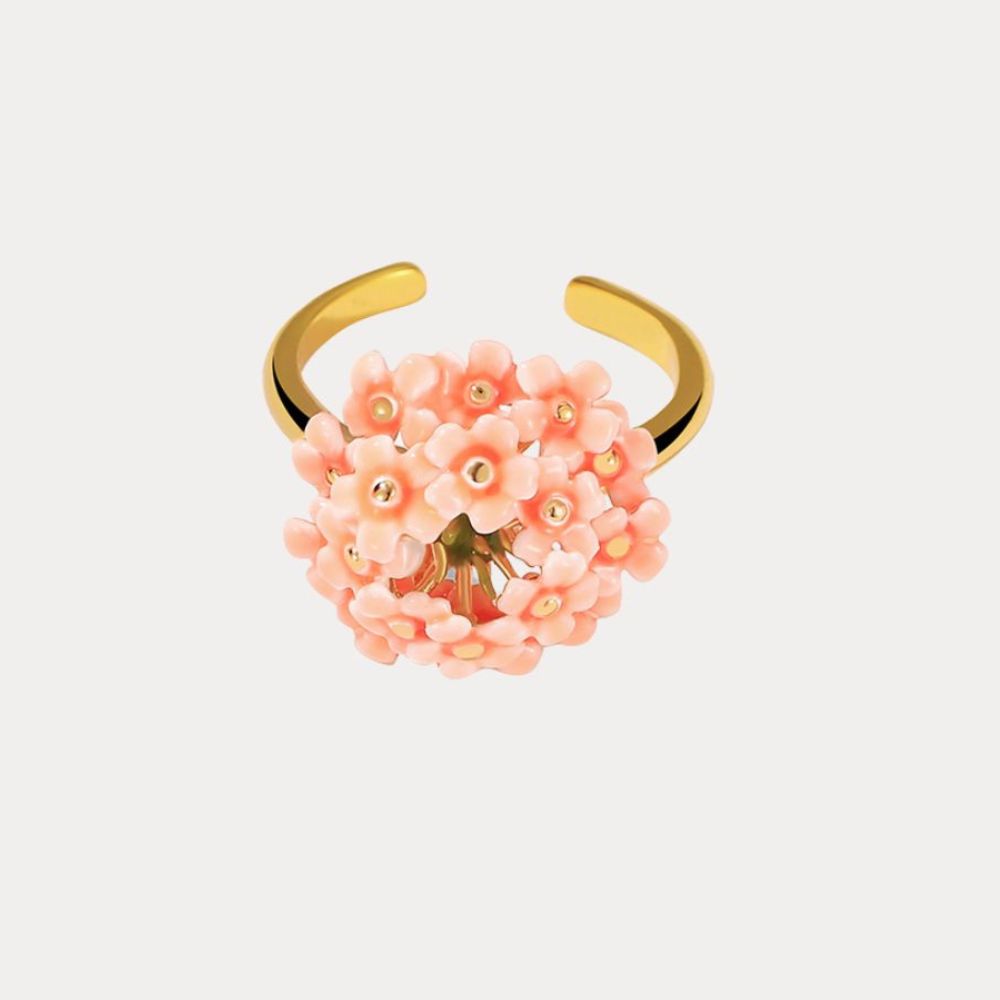 Pink Verbena ring