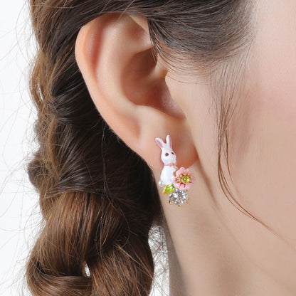 Rabbit Blossom Earring