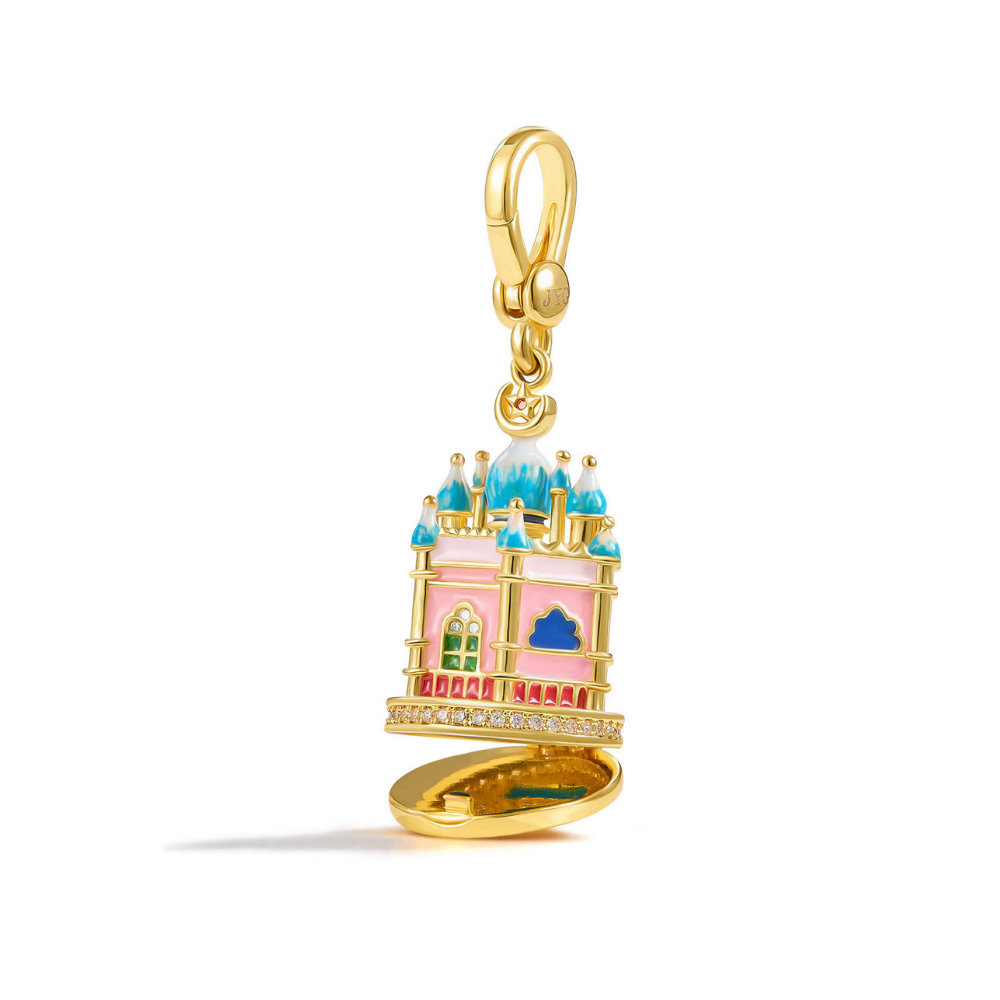 Castle Locket Pendant