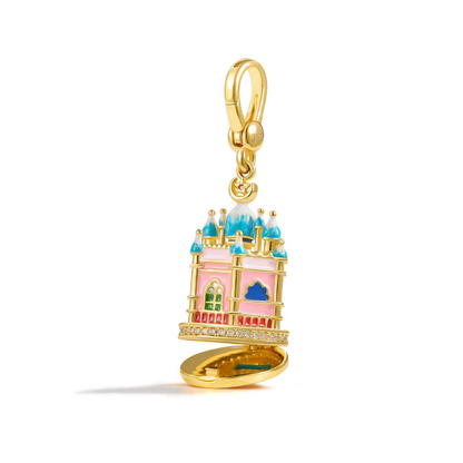 Castle Locket Pendant