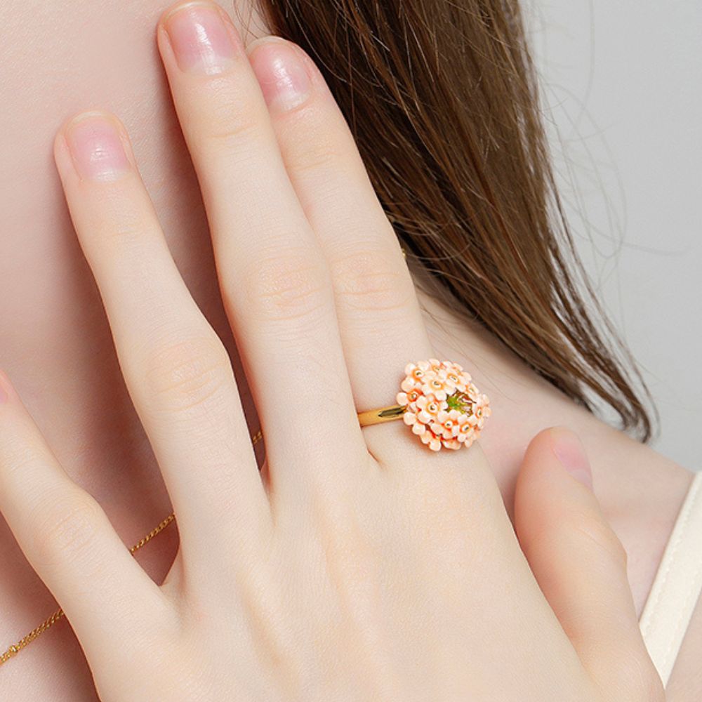 Pink Verbena ring