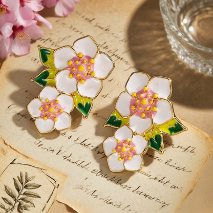 Blossom Flower Earrings