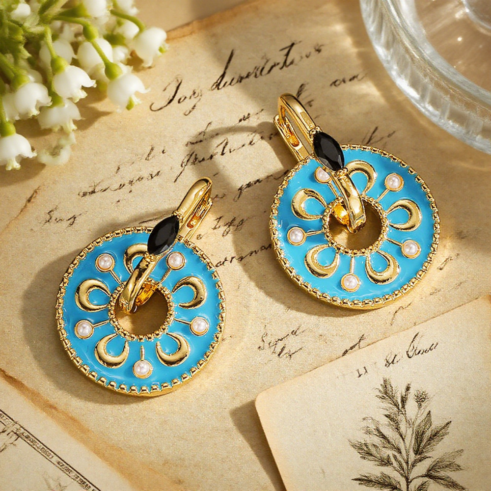 Azure Drop Earrings