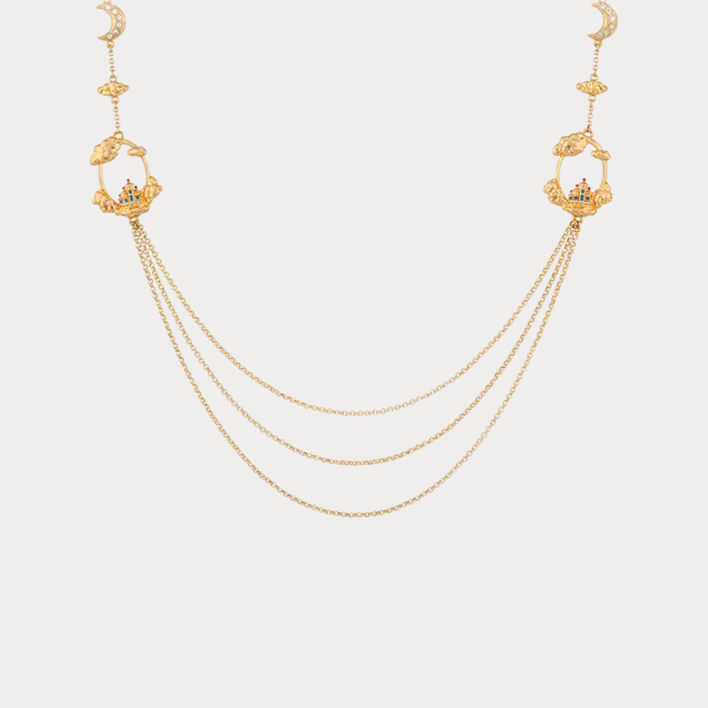 Castle in the Sky Layered Necklace
