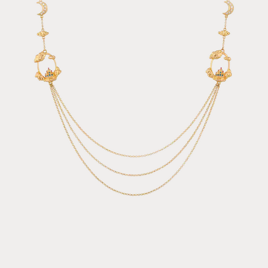 Castle in the Sky Layered Necklace