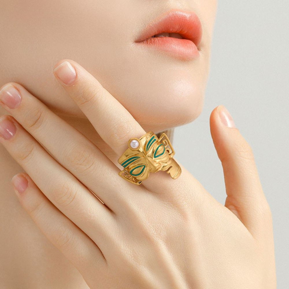 Bronze Echoes Ring